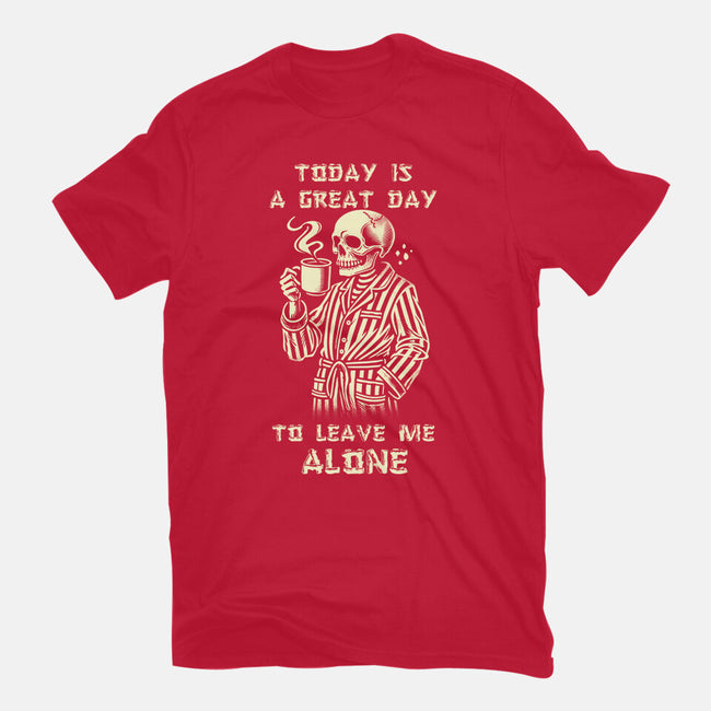 Leave Me Alone-Mens-Basic-Tee-fanfabio