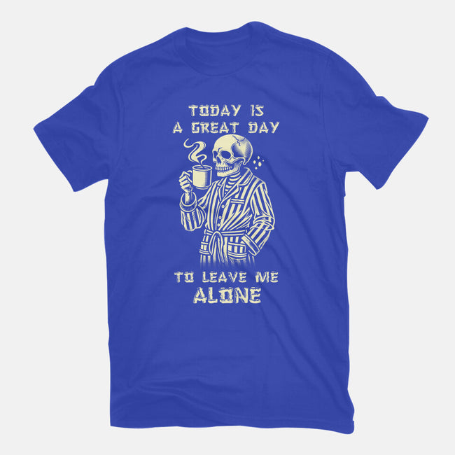 Leave Me Alone-Mens-Basic-Tee-fanfabio