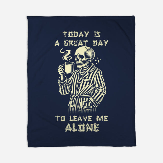 Leave Me Alone-None-Fleece-Blanket-fanfabio