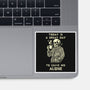 Leave Me Alone-None-Glossy-Sticker-fanfabio