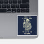 Leave Me Alone-None-Glossy-Sticker-fanfabio