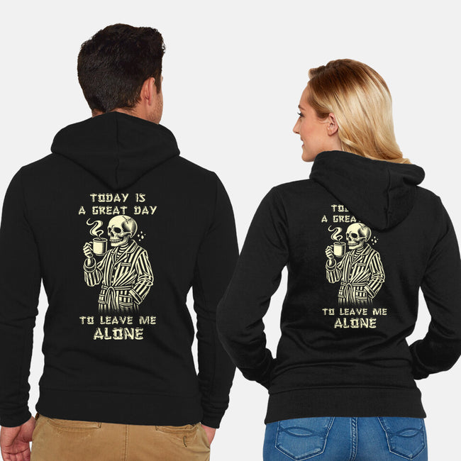 Leave Me Alone-Unisex-Zip-Up-Sweatshirt-fanfabio