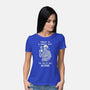 Leave Me Alone-Womens-Basic-Tee-fanfabio