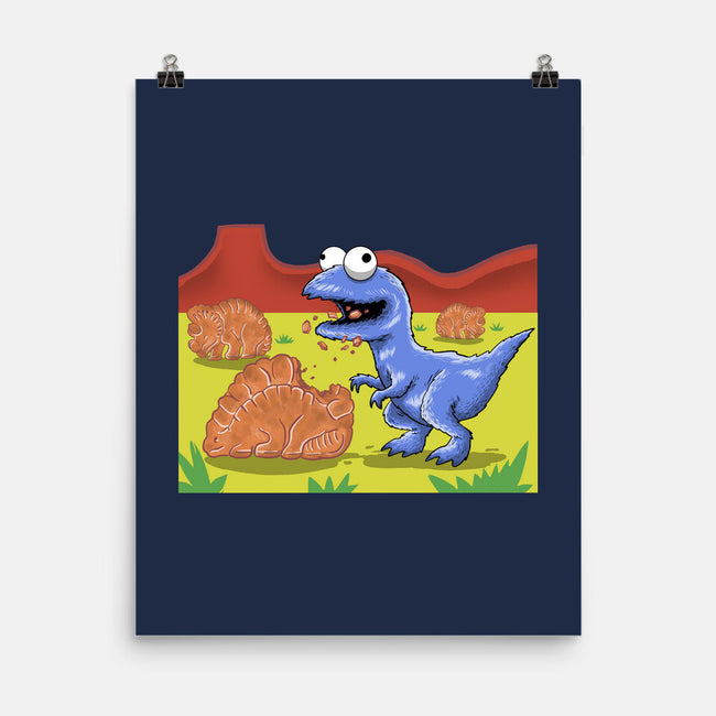 Jurassic Cookies-None-Matte-Poster-zascanauta