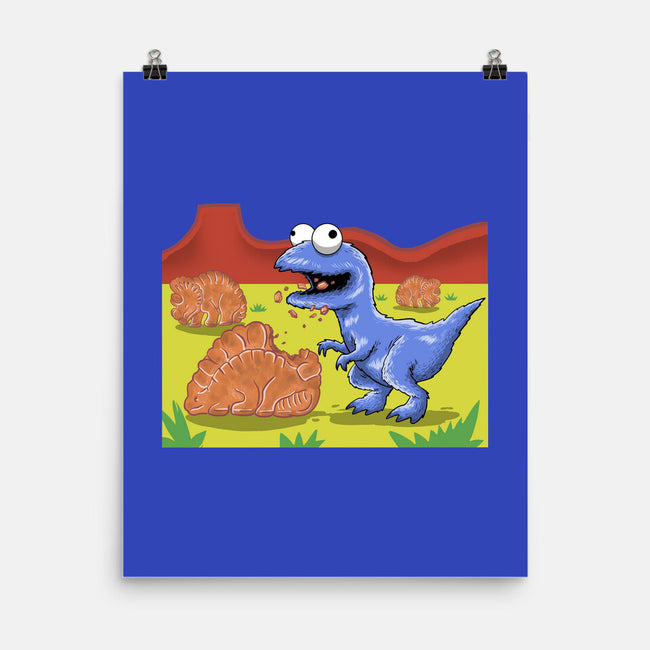 Jurassic Cookies-None-Matte-Poster-zascanauta