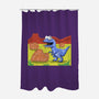 Jurassic Cookies-None-Polyester-Shower Curtain-zascanauta