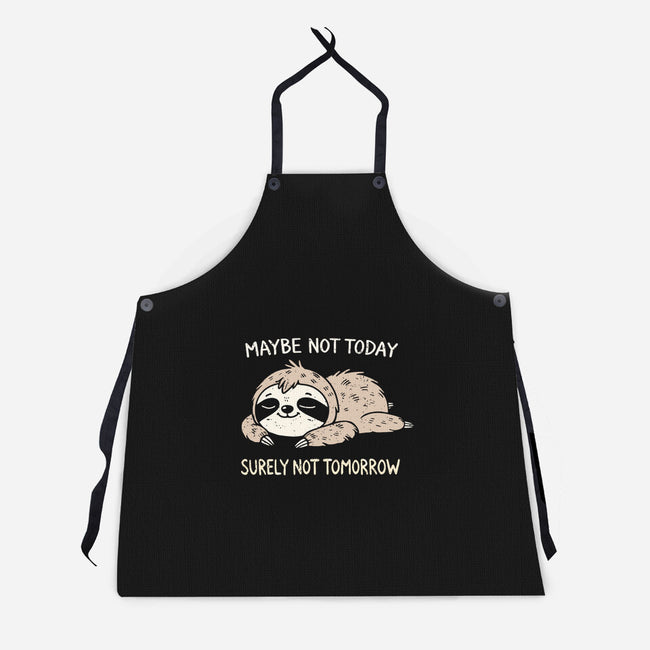 Surely Not Tomorrow-Unisex-Kitchen-Apron-BridgeWalker