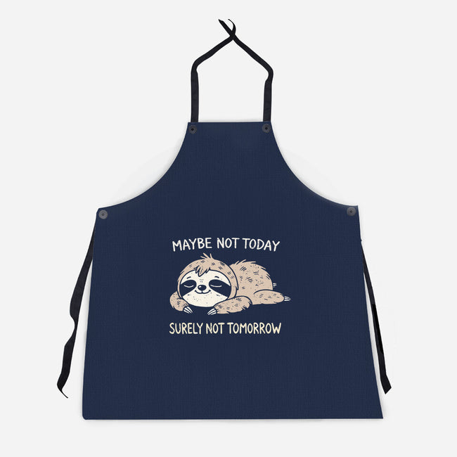 Surely Not Tomorrow-Unisex-Kitchen-Apron-BridgeWalker