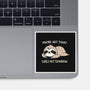 Surely Not Tomorrow-None-Glossy-Sticker-BridgeWalker