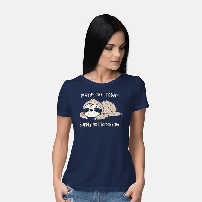 Surely Not Tomorrow-Womens-Basic-Tee-BridgeWalker