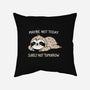 Surely Not Tomorrow-None-Removable Cover w Insert-Throw Pillow-BridgeWalker