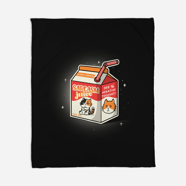 Sarcasm Juice-None-Fleece-Blanket-Freecheese