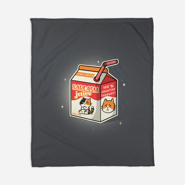 Sarcasm Juice-None-Fleece-Blanket-Freecheese