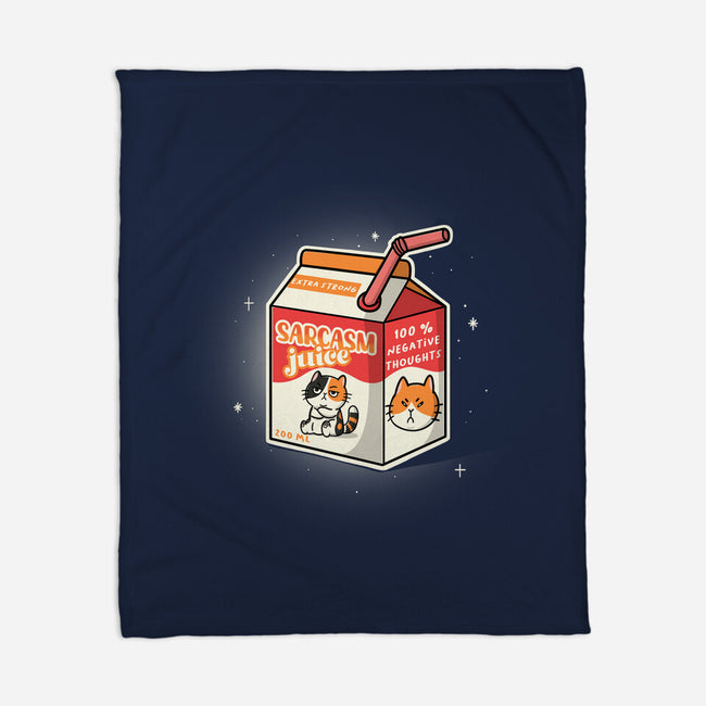 Sarcasm Juice-None-Fleece-Blanket-Freecheese