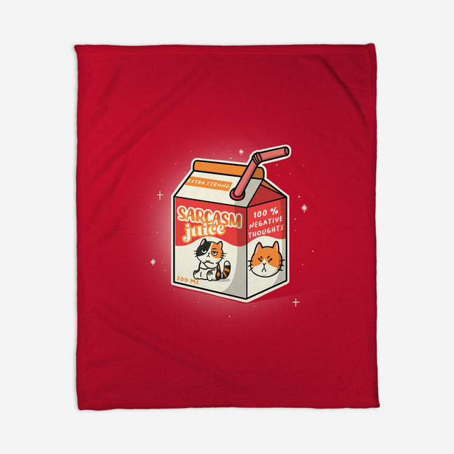 Sarcasm Juice-None-Fleece-Blanket-Freecheese