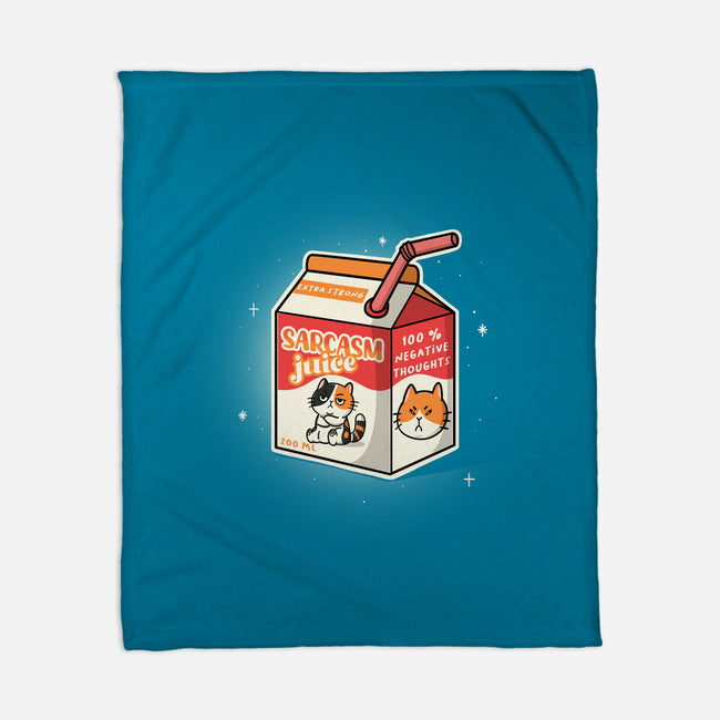 Sarcasm Juice-None-Fleece-Blanket-Freecheese
