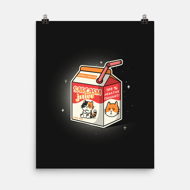 Sarcasm Juice-None-Matte-Poster-Freecheese