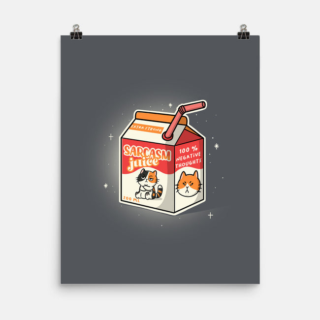 Sarcasm Juice-None-Matte-Poster-Freecheese