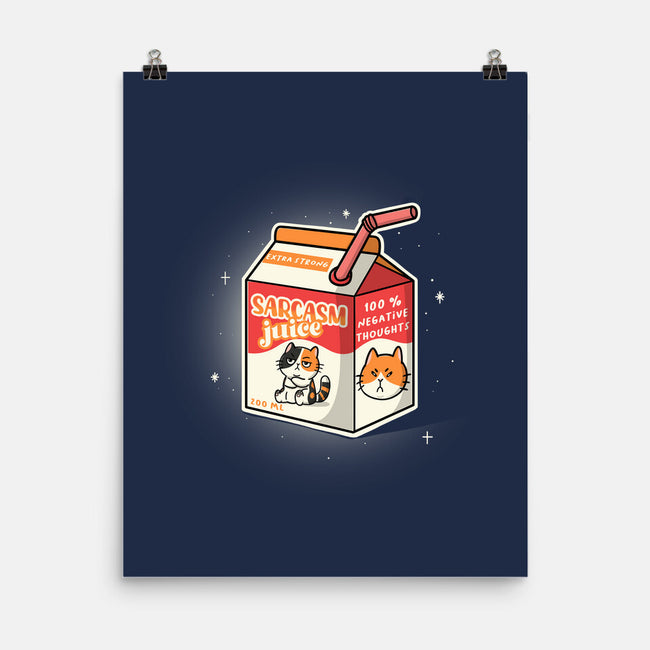 Sarcasm Juice-None-Matte-Poster-Freecheese