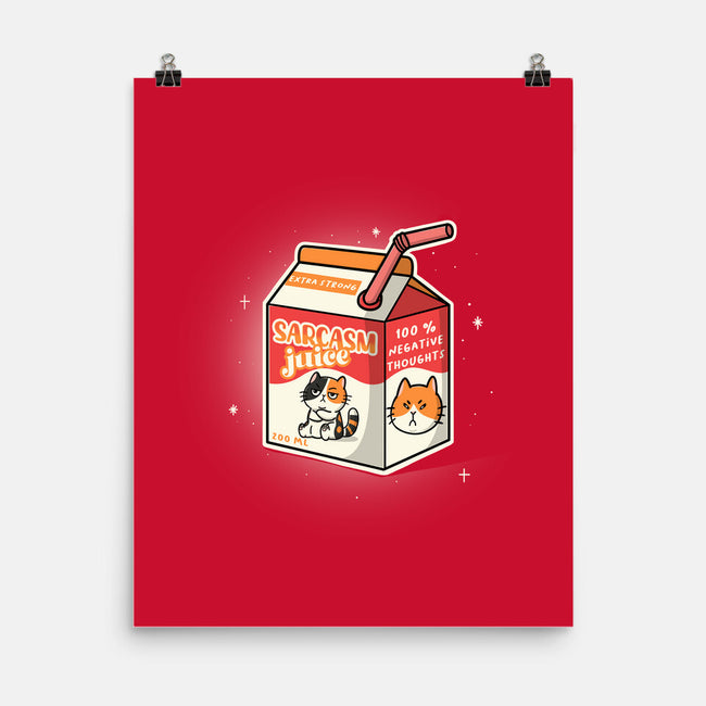 Sarcasm Juice-None-Matte-Poster-Freecheese