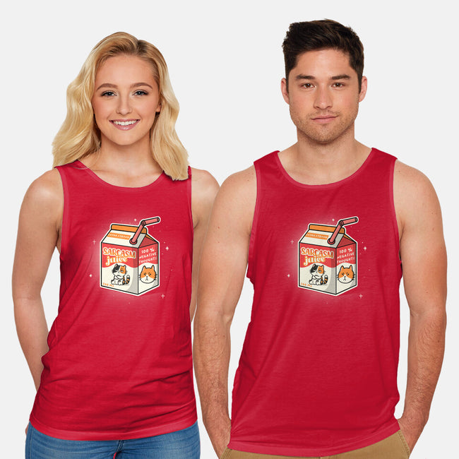 Sarcasm Juice-Unisex-Basic-Tank-Freecheese