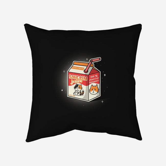 Sarcasm Juice-None-Removable Cover w Insert-Throw Pillow-Freecheese