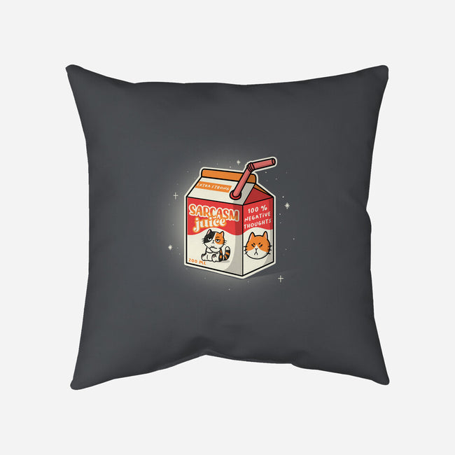 Sarcasm Juice-None-Removable Cover w Insert-Throw Pillow-Freecheese