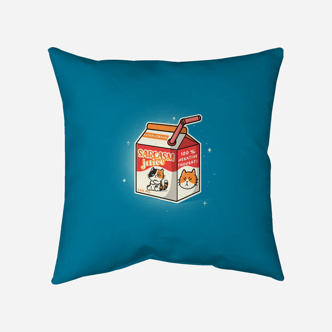 Sarcasm Juice-None-Removable Cover w Insert-Throw Pillow-Freecheese