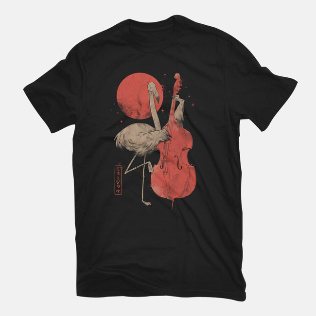 Flamingo Song-Unisex-Basic-Tee-eduely