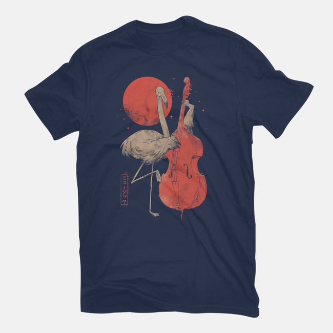 Flamingo Song-Unisex-Basic-Tee-eduely