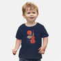 Flamingo Song-Baby-Basic-Tee-eduely