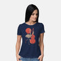 Flamingo Song-Womens-Basic-Tee-eduely