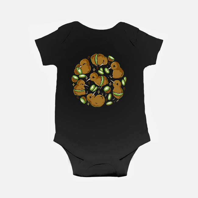 Kiwi Birds-Baby-Basic-Onesie-Vallina84
