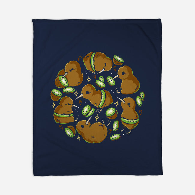 Kiwi Birds-None-Fleece-Blanket-Vallina84