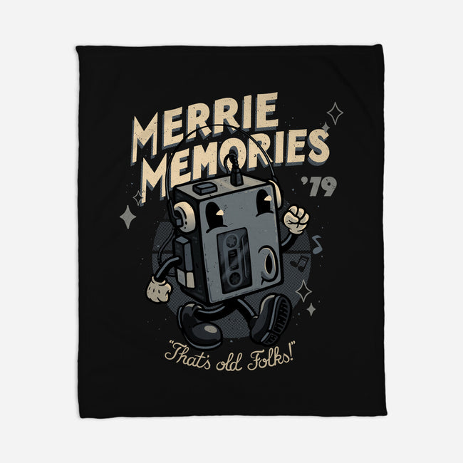 Merrie Old Memories-None-Fleece-Blanket-teesgeex