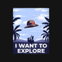 I Want To Explore-Unisex-Basic-Tee-alfbocreative