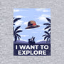 I Want To Explore-Mens-Basic-Tee-alfbocreative