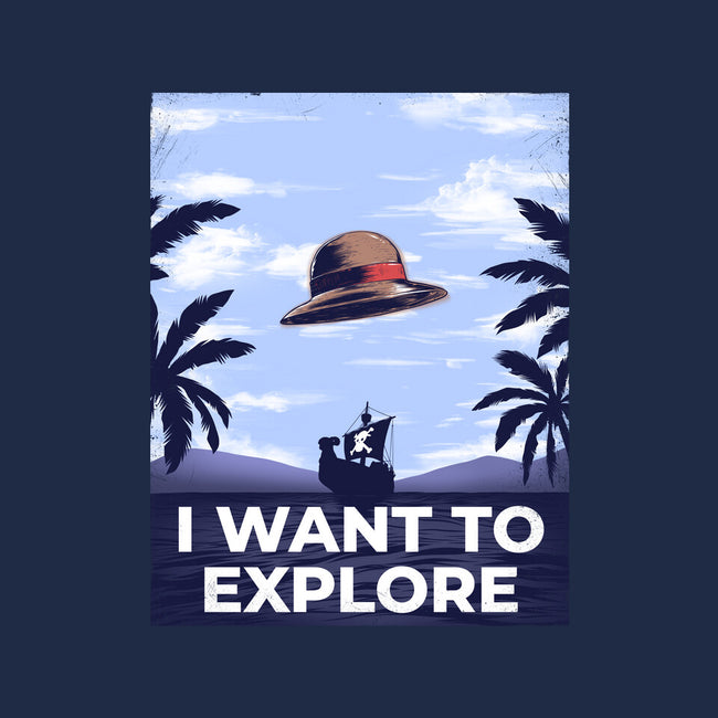 I Want To Explore-Mens-Basic-Tee-alfbocreative