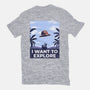 I Want To Explore-Mens-Basic-Tee-alfbocreative