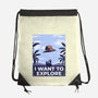 I Want To Explore-None-Drawstring-Bag-alfbocreative