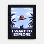 I Want To Explore-None-Stretched-Canvas-alfbocreative