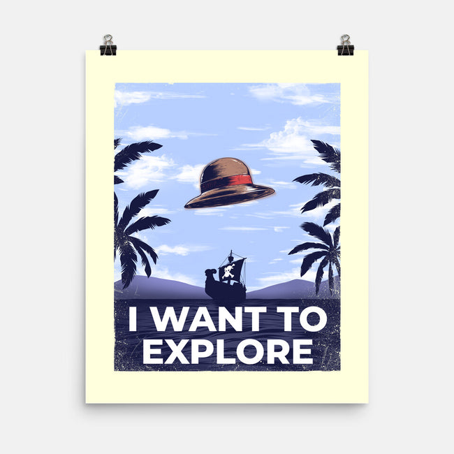 I Want To Explore-None-Matte-Poster-alfbocreative