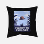 I Want To Explore-None-Removable Cover w Insert-Throw Pillow-alfbocreative