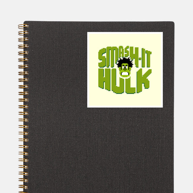 Smash It-None-Glossy-Sticker-demonigote