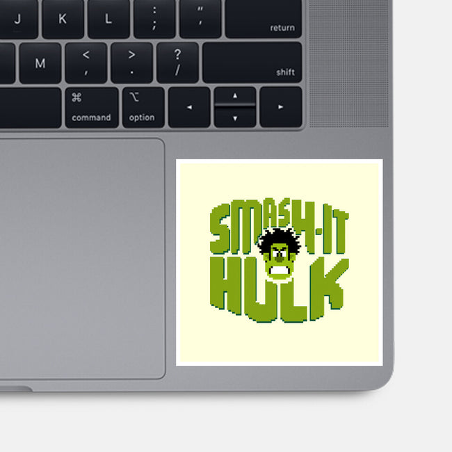Smash It-None-Glossy-Sticker-demonigote