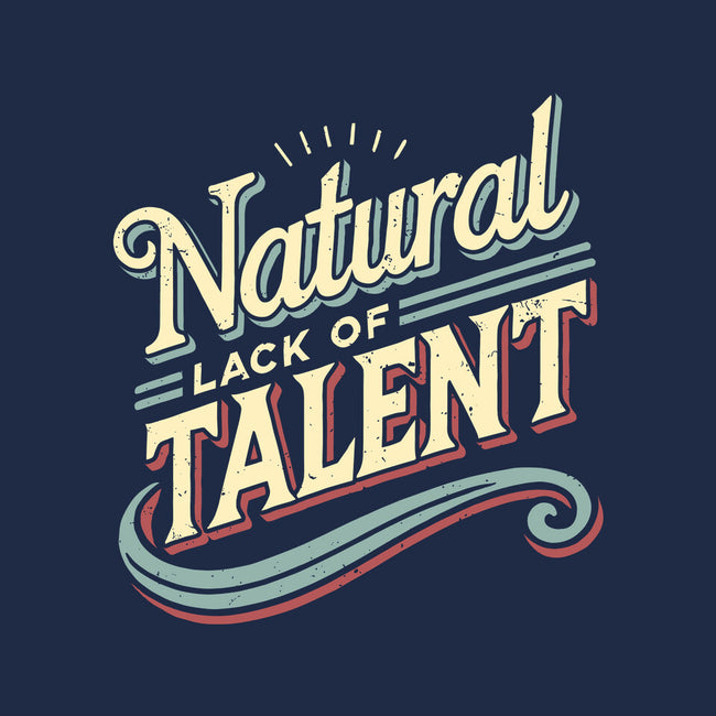 Natural Lack Of Talent-None-Drawstring-Bag-BridgeWalker