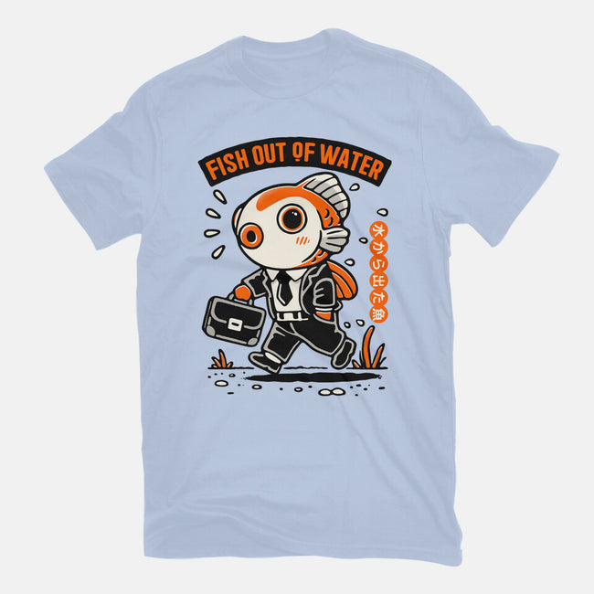 Fish Out Of Water-Mens-Basic-Tee-Popnotic