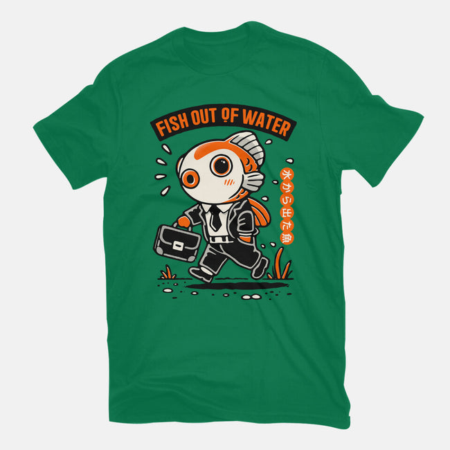 Fish Out Of Water-Mens-Basic-Tee-Popnotic