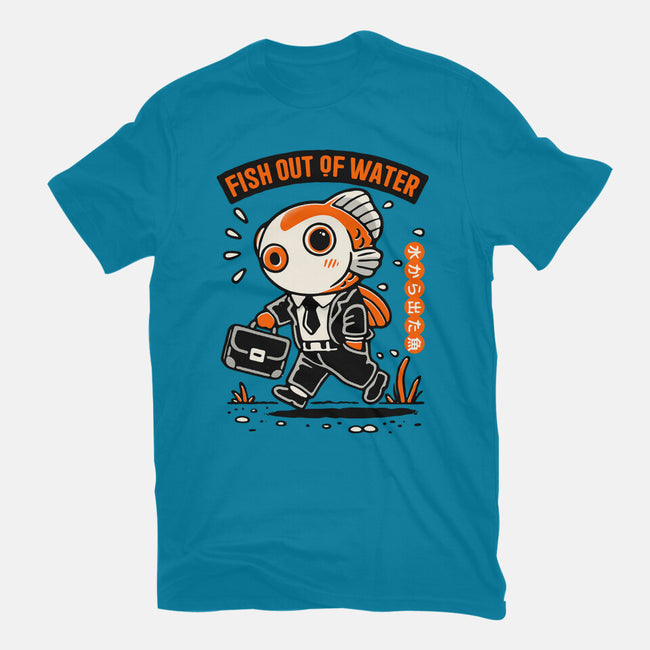 Fish Out Of Water-Mens-Basic-Tee-Popnotic