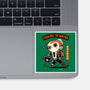 Fish Out Of Water-None-Glossy-Sticker-Popnotic